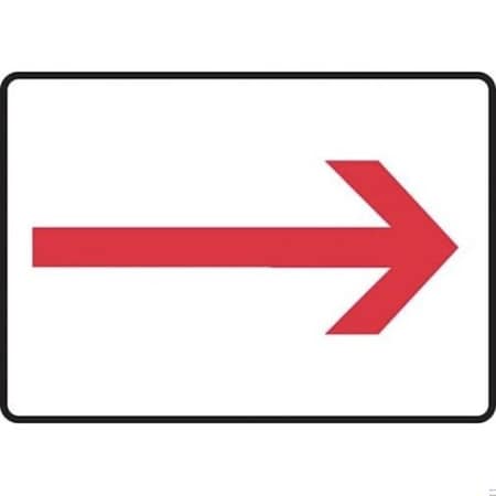 Accuform Dura-Plastic, 7 in x 10 in, Mounting Holes MEXT556XT